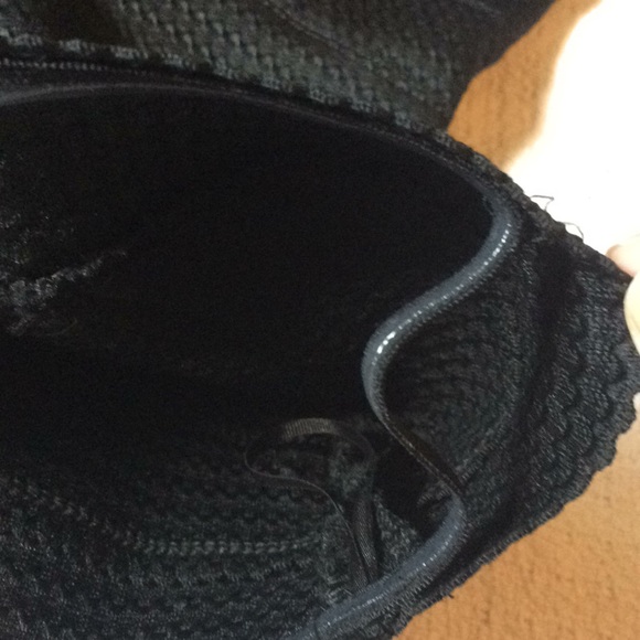 Express Strapless Stretchy Black Textured Dress XS - Picture 11 of 12